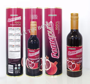 Κίνα 375ml Cmyk γύρω από τη συσκευασία μπουκαλιών πνευμάτων κιβωτίων κασσίτερου κρασιού για τις διακοπές προμηθευτής