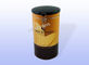 Καφετιά αποθήκευση δοχείων κασσίτερου τσαγιού λογότυπων PMS συνήθειας με το πλαστικά καπάκι/Metalwire καμία ζημιά προμηθευτής
