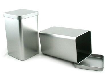 Κίνα Ο cOem 75mm/88mm προσέχει τα συσκευάζοντας τετραγωνικά δοχεία κασσίτερου με το πιστοποιητικό RoHS καπακιών προμηθευτής