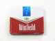Περίπτωση τσιγάρων περίπτωσης τσιγάρων μετάλλων δοχείων κασσίτερου ποιοτικών τσιγάρων Winfield με τον αναπτήρα προμηθευτής